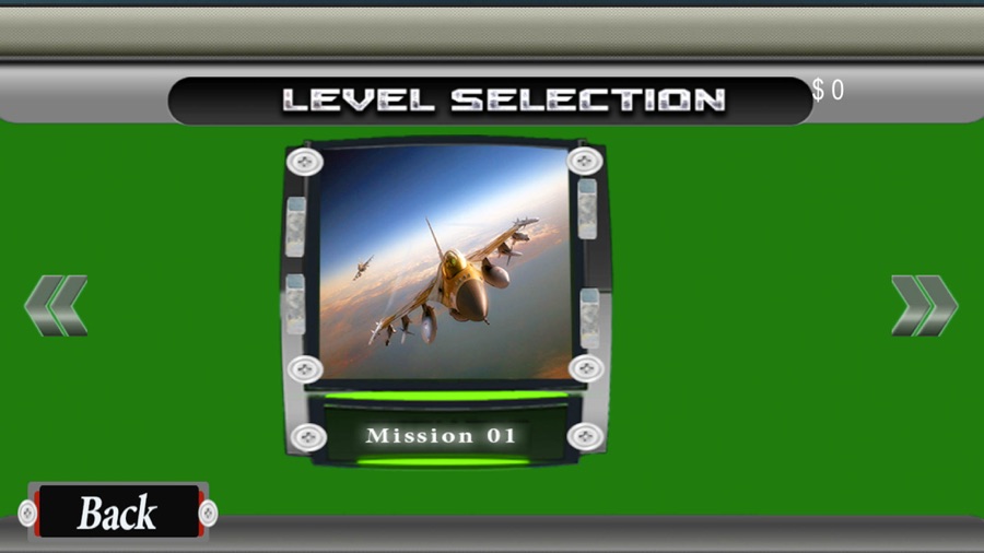 Fifth store still from the Aircraft Jet Fighter card